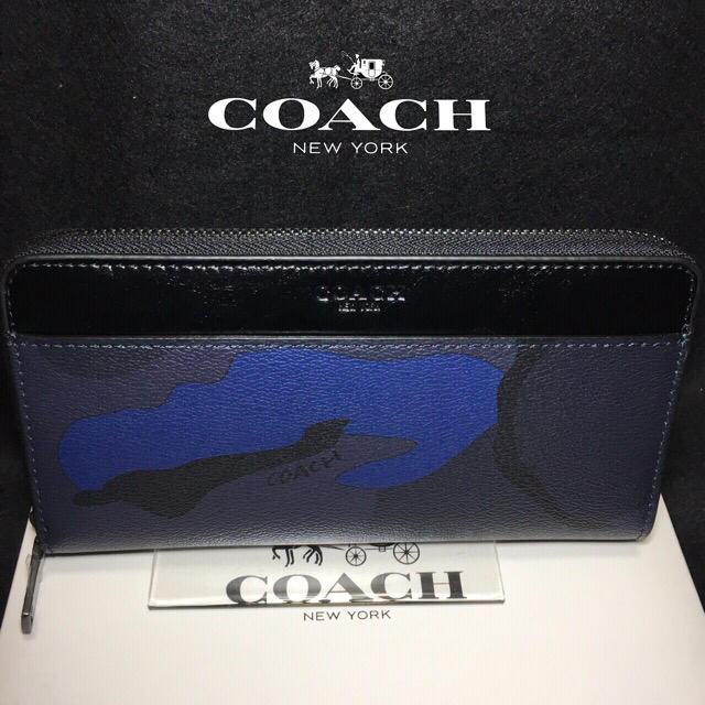 COACH(コーチ)の最短即日発送！新品コーチ長財布  贈り物には無料ラッピングも！ メンズのファッション小物(長財布)の商品写真