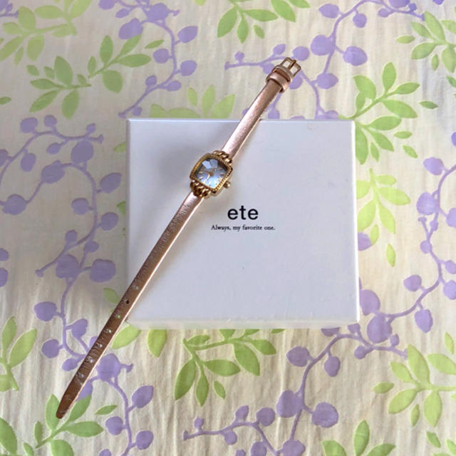 ete(エテ)のete  ⑮   腕時計・稼働品✨ レディースのファッション小物(腕時計)の商品写真