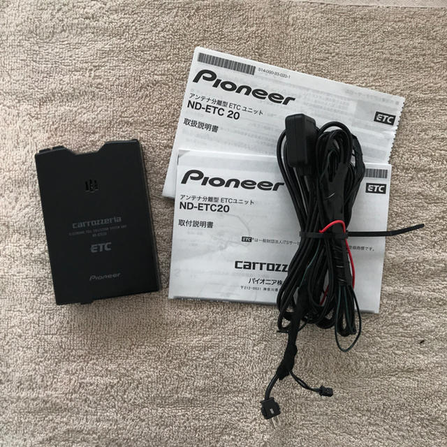 Pioneer(パイオニア)のあっちゃん51様専用Pioneer ETC車載器 自動車/バイクの自動車(ETC)の商品写真