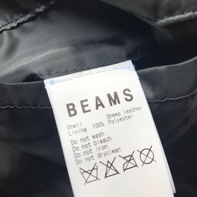 BEAMS ダブルライダースジャケット Sサイズの通販 by beniiiiiko's shop｜ビームスならラクマ - Reinert様専用 BEAMS 即納