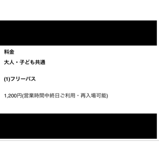 ☆チームラボ 学ぶ！未来の遊園地 ☆ららぽーと 無料招待券 ☆２枚☆  チケットの施設利用券(遊園地/テーマパーク)の商品写真