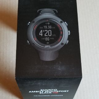 スント(SUUNTO)のスント　AMBIT3 MULTISPORT BLACK HR(腕時計(デジタル))