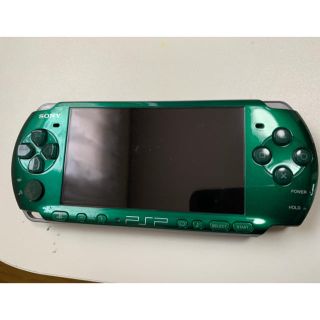 プレイステーションポータブル(PlayStation Portable)の【PSP本体】PSP本体＋メモステ、ケーブル、拡張バッテリー、ソフトセット(携帯用ゲーム機本体)