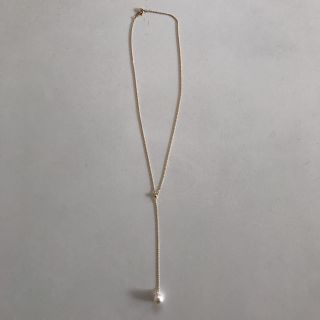 ジュエリーツツミ(JEWELRY TSUTSUMI)のジュエリーツツミ Y字パールネックレス  matsu様専用(ネックレス)