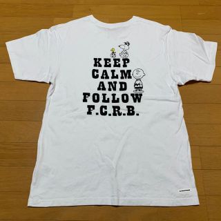 エフシーアールビー(F.C.R.B.)のBristol F.C.R.B. PEANUTS SNOOPY TEE 白 L(Tシャツ/カットソー(半袖/袖なし))