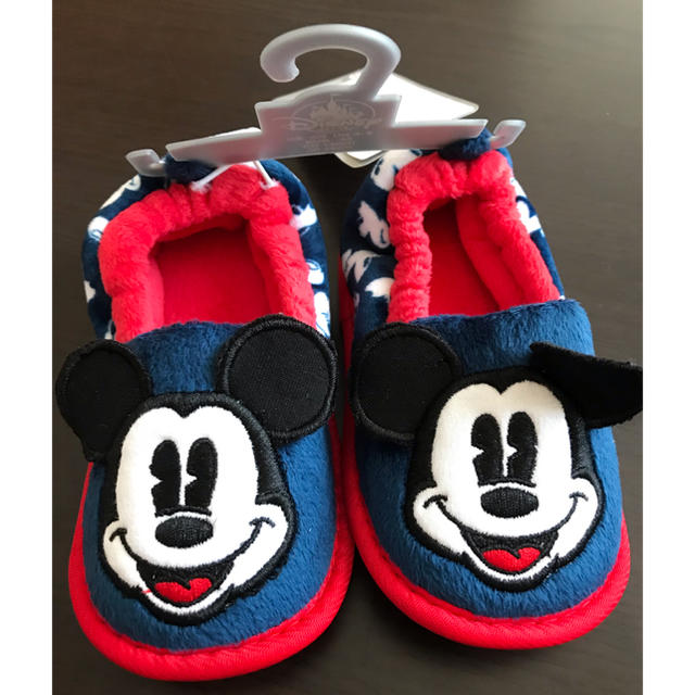 Disney(ディズニー)のミッキー ルームシューズ キッズ/ベビー/マタニティのベビー靴/シューズ(~14cm)(その他)の商品写真