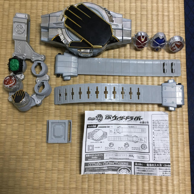 BANDAI(バンダイ)の仮面ライダーウィザード ベルト 限定品有 エンタメ/ホビーのフィギュア(特撮)の商品写真