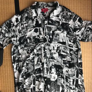 Supreme Vibrations Rayon Shirt 白 M 国内正規品