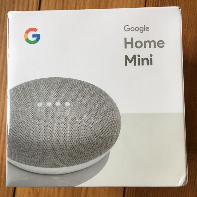 iPhone(アイフォーン)のグーグルホームミニ GoogleHome mini 新品未開封 スマホ/家電/カメラのオーディオ機器(スピーカー)の商品写真