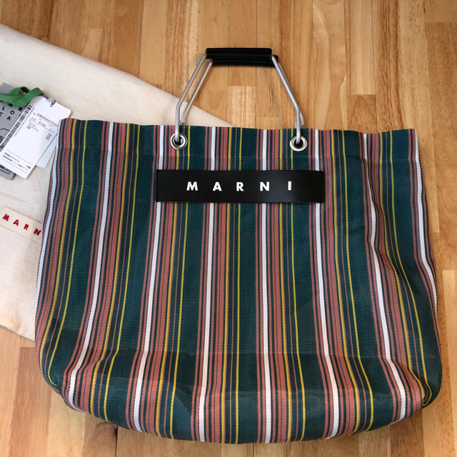 低価格】Marni - MARNIカフェトートバックの通販 by yuca's shop