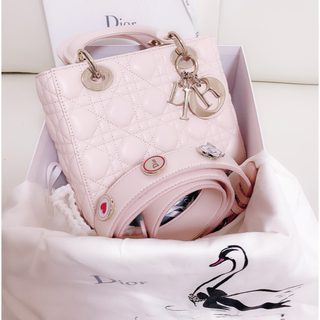 クリスチャンディオール(Christian Dior)のゆうちゃん様専用  正規品   マイレディディオール  ピンク   (ハンドバッグ)