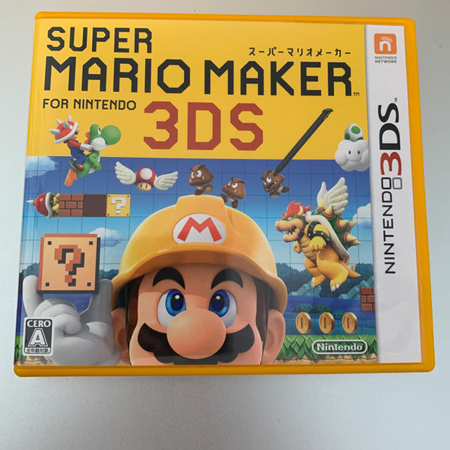 ニンテンドー3DS(ニンテンドー3DS)のMario Maker  エンタメ/ホビーのゲームソフト/ゲーム機本体(家庭用ゲームソフト)の商品写真