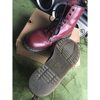 ドクターマーチン(Dr.Martens)のDr.Martens 8ホール チェリーレッド(ブーツ)