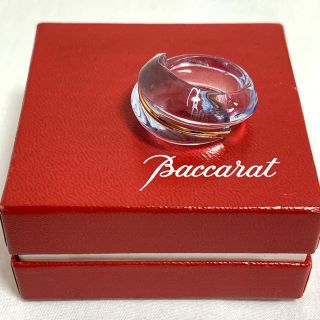 バカラ(Baccarat)のBaccarat バカラ クリスタル K18 リング 指輪(リング(指輪))