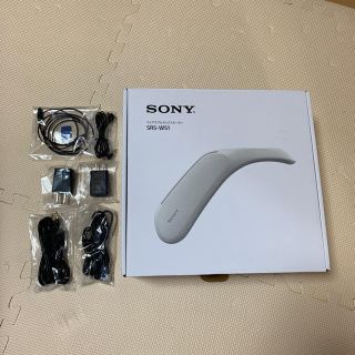 ソニー(SONY)のソニー SONY ネックスピーカー 音連動バイブレーションSRS-WS1(ヘッドフォン/イヤフォン)