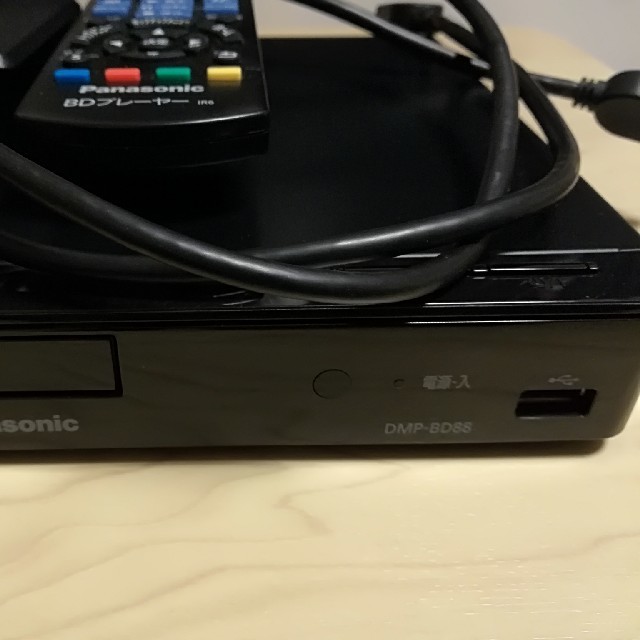 Panasonic(パナソニック)のPanasonic　ブルーレイプレーヤー DMP-BD88 HDMIケーブル付 スマホ/家電/カメラのテレビ/映像機器(ブルーレイプレイヤー)の商品写真