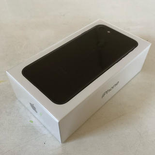 アップル(Apple)のiPhone7 32GB ブラック 新品本体 docomo SIMロック解除(スマートフォン本体)