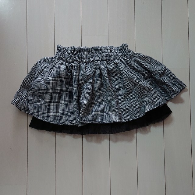 BABYDOLL(ベビードール)のパンツ付きスカート キッズ/ベビー/マタニティのキッズ服女の子用(90cm~)(スカート)の商品写真