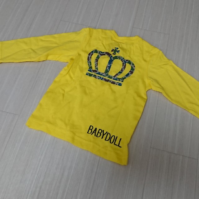 BABYDOLL(ベビードール)のBABYDOLL 長袖Ｔシャツ キッズ/ベビー/マタニティのキッズ服男の子用(90cm~)(Tシャツ/カットソー)の商品写真