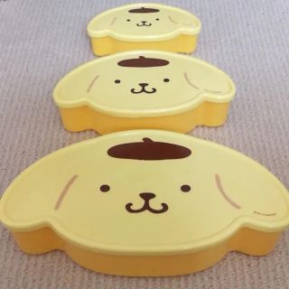 サンリオ(サンリオ)の【新品】ポムポムプリン 容器 3個セット(容器)