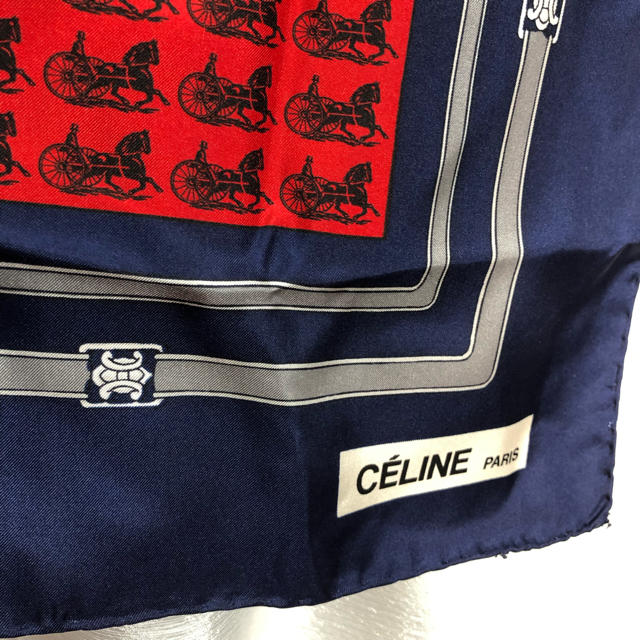 celine - CELINE セリーヌ 馬車 スカーフ 正規品の通販 by 繋物語 プロフィール必読お願い致します^_｜セリーヌならラクマ