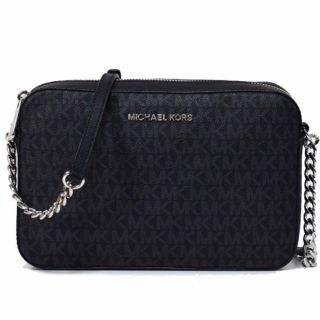 マイケルコース(Michael Kors)の【新品】希少 マイケルコース ショルダーバッグ ブラック シグネチャー(ショルダーバッグ)