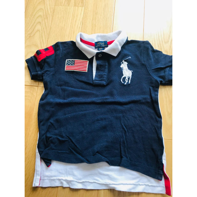 Ralph Lauren(ラルフローレン)のラルフローレン100ポロ キッズ/ベビー/マタニティのキッズ服男の子用(90cm~)(Tシャツ/カットソー)の商品写真