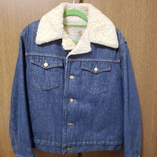 カーハート(carhartt)のカーハート　70s ヴィンテージ　デニム　ボアジャケット　Gジャン　ラルフ(Gジャン/デニムジャケット)