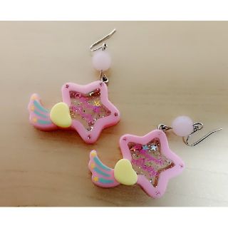 アンジェリックプリティー(Angelic Pretty)のレア★クリィミーマミ×AngelicPrettyコラボピアス★乙女衣装図鑑(ピアス)