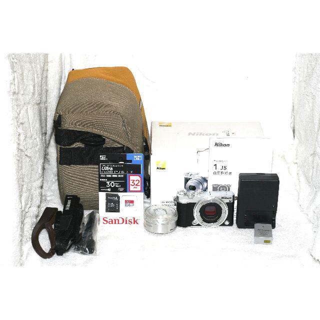 Wi-Fi&自撮り☆ Nikon 1 J5 パワーズームレンズセット カメラ Wi-Fi&自撮り☆ Nikon 1 J5 パワーズームレンズセット カメラ