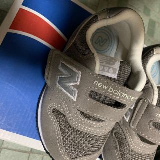 ニューバランス(New Balance)のニューバランス キッズ 14cm グレー スニーカー 子供(スニーカー)