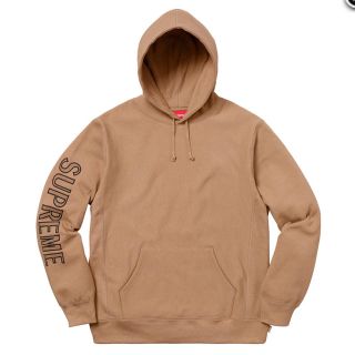 シュプリーム(Supreme)のsupreme Sleeve Embroidery Hooded Sweat (パーカー)