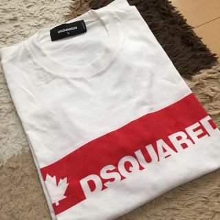 ディースクエアード(DSQUARED2)のディースクエアード ボックスロゴTシャツ(Tシャツ/カットソー(半袖/袖なし))