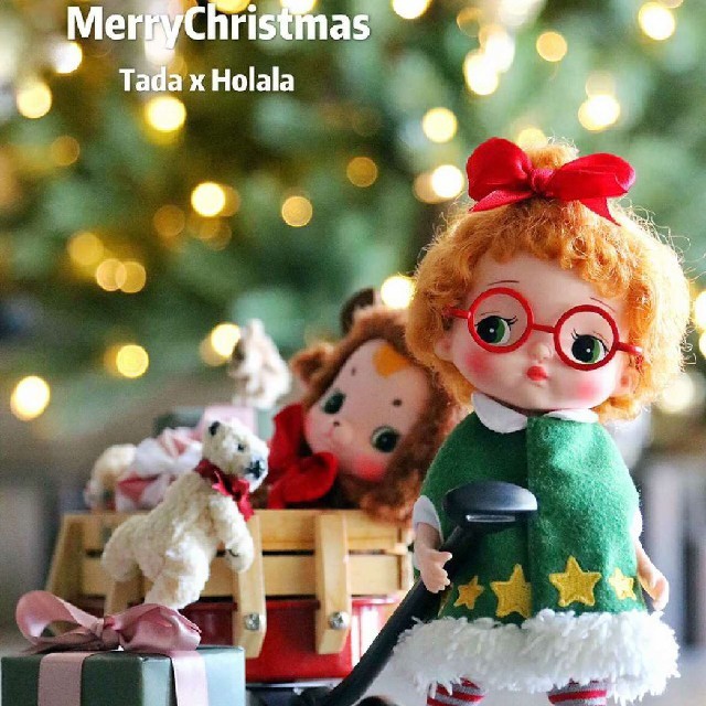 セットアップ pochi☆さん専用ページ。クリスマス限定ホララ セット 人形