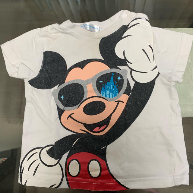 Disney(ディズニー)のディズニー T  シャツ 80 キッズ/ベビー/マタニティのベビー服(~85cm)(Ｔシャツ)の商品写真