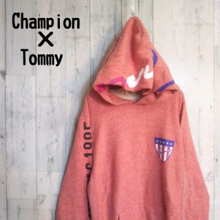 トミーヒルフィガー(TOMMY HILFIGER)のChampion×Tommy ダブルネーム パーカー(パーカー)