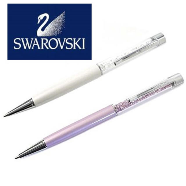 SWAROVSKI(スワロフスキー)のSWAROVSKI スワロフスキー ペン 2本セット 5146335 文房具 インテリア/住まい/日用品の文房具(ペン/マーカー)の商品写真