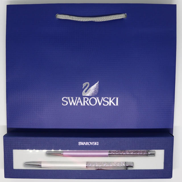 SWAROVSKI(スワロフスキー)のSWAROVSKI スワロフスキー ペン 2本セット 5146335 文房具 インテリア/住まい/日用品の文房具(ペン/マーカー)の商品写真
