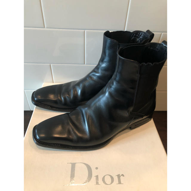 DIOR HOMME(ディオールオム)のDior homme よっちゃん様専用エディスリマン期 サイドゴアブーツ メンズの靴/シューズ(ブーツ)の商品写真