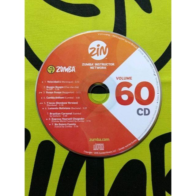 Zumba(ズンバ)のZUMBA　ズンバ　ZIN60　CD ＆ DVD　インストラクター専用 エンタメ/ホビーのDVD/ブルーレイ(スポーツ/フィットネス)の商品写真