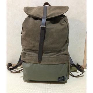 ポーター(PORTER)のPORTER リュックサック 吉田カバン カーキ ポーター(バッグパック/リュック)
