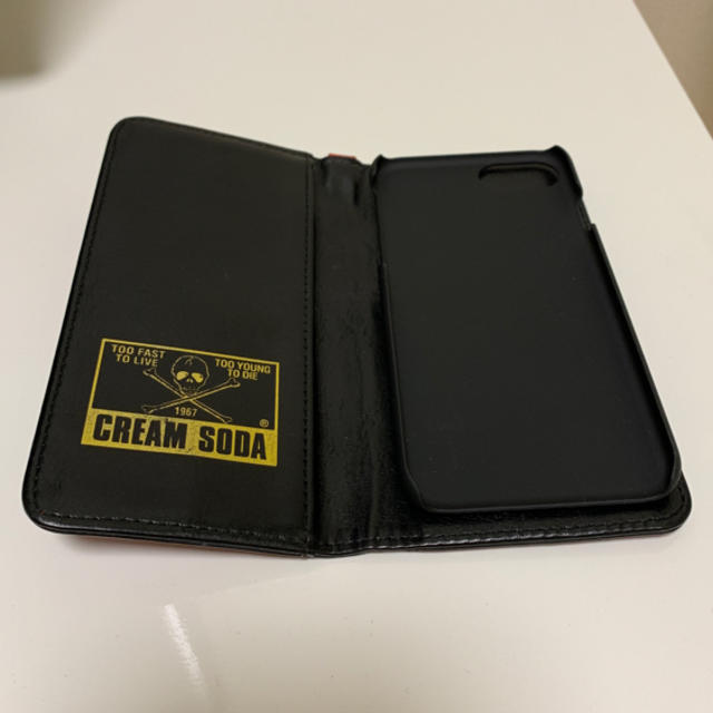 クリームソーダ 手帳型iPhone6-8用ケースの通販 by てるてる's クリームソーダ 手帳型iPhone6-8用ケースの通販 by てるてる's