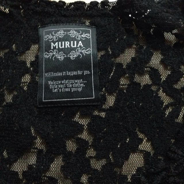 MURUA(ムルーア)のレース シースルー トップス レディースのトップス(Tシャツ(半袖/袖なし))の商品写真