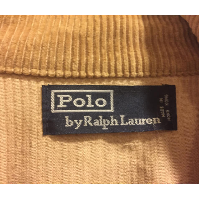 POLO RALPH LAUREN(ポロラルフローレン)のラルフローレン ヴィンテージ  キャメル コーデュロイ シャツ  メンズのトップス(シャツ)の商品写真