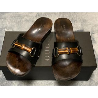 グッチ(Gucci)のGUCCI ウッドサンダル(サンダル)