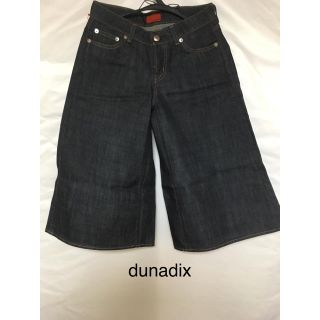 アナディス(d'un a' dix)の【タグ付き】 dunadix デニムガウチョパンツ C-73(デニム/ジーンズ)