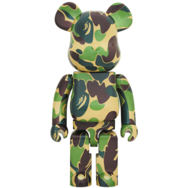 A BATHING APE(アベイシングエイプ)のBE@RBRICK ABC CAMO 1000％ GREEN エンタメ/ホビーのフィギュア(その他)の商品写真