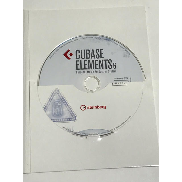 Cubase elements 6 おまけ付き 楽器のDTM/DAW(DAWソフトウェア)の商品写真