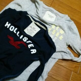 ホリスター(Hollister)のホリスター長袖カットソー♪XS(カットソー(長袖/七分))