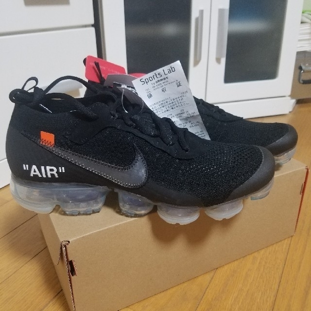 NIKE(ナイキ)のNIKE OFF WHITE VAPOR MAX 28 メンズの靴/シューズ(スニーカー)の商品写真